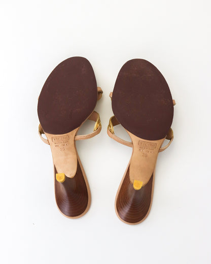 Vintage Vicini Giuseppe Zanotti Bejeweled Turtle Mule Heels / 35 (US 5)