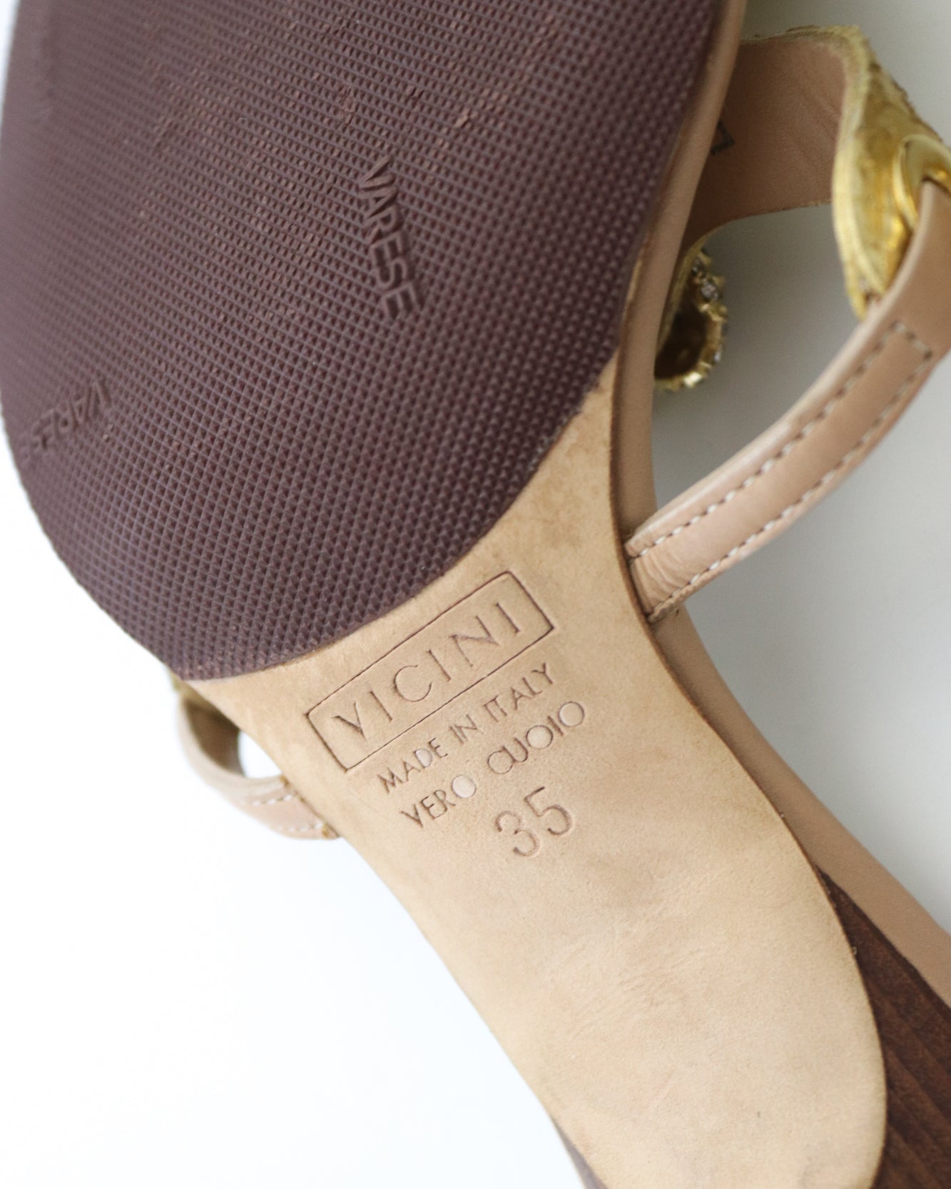 Vintage Vicini Giuseppe Zanotti Bejeweled Turtle Mule Heels / 35 (US 5)