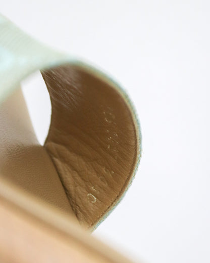 Vintage 2000s Gucci Blue GG Monogram Canvas Clog Mules / 36.5 (US 6.5)