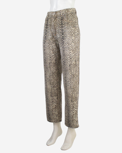 Vintage F/W 1998 Roberto Cavalli Animal Print Pants / XS