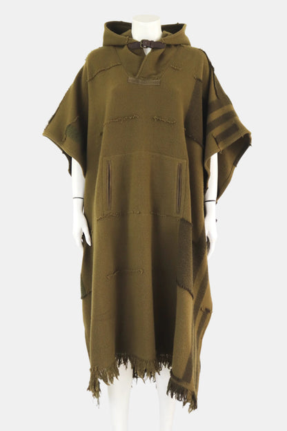 Vintage F/W 2006 Ralph Lauren Collection Purple Label Wool Poncho Cape Runway Coat