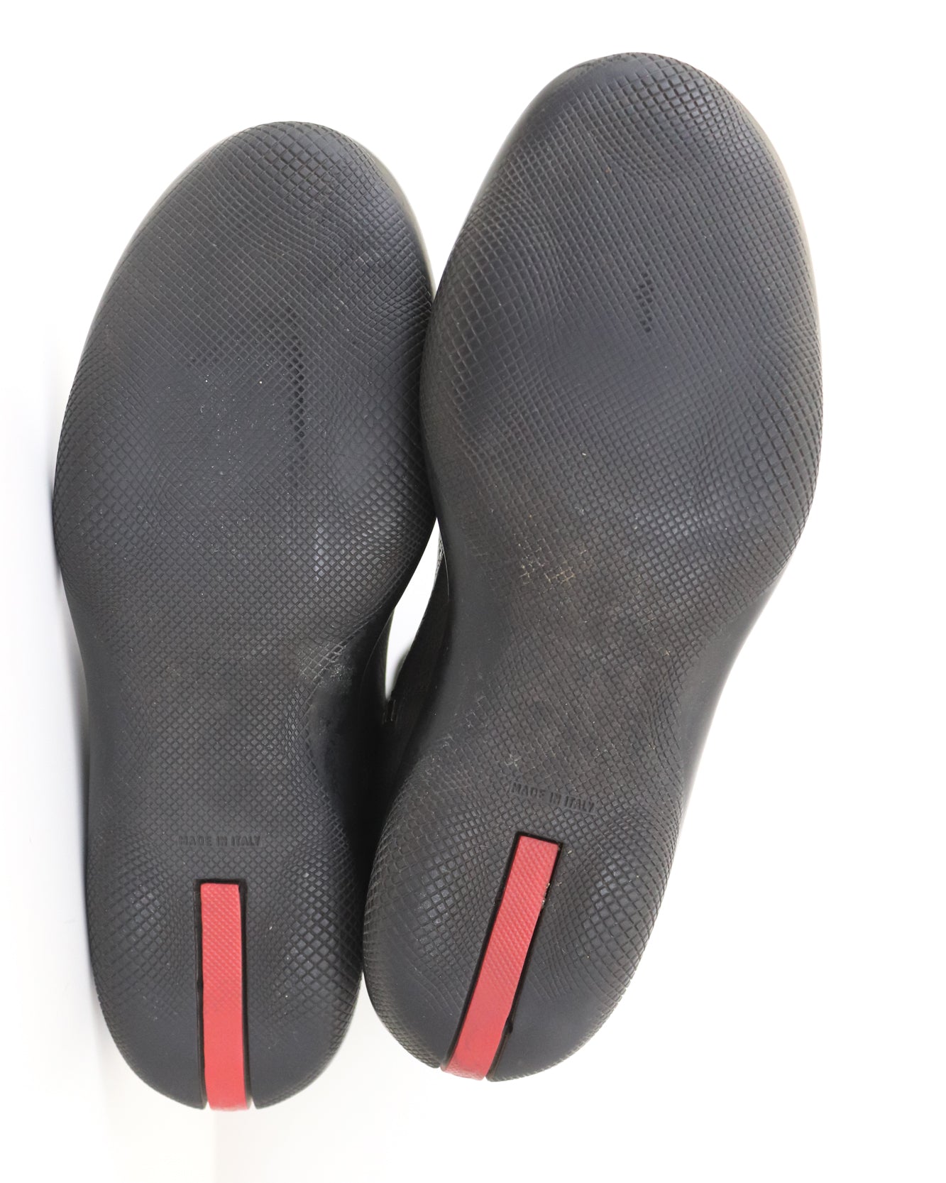 Vintage Prada Linea Rossa Leather Moto Boots / 36.5-37 (US 6.5-7)