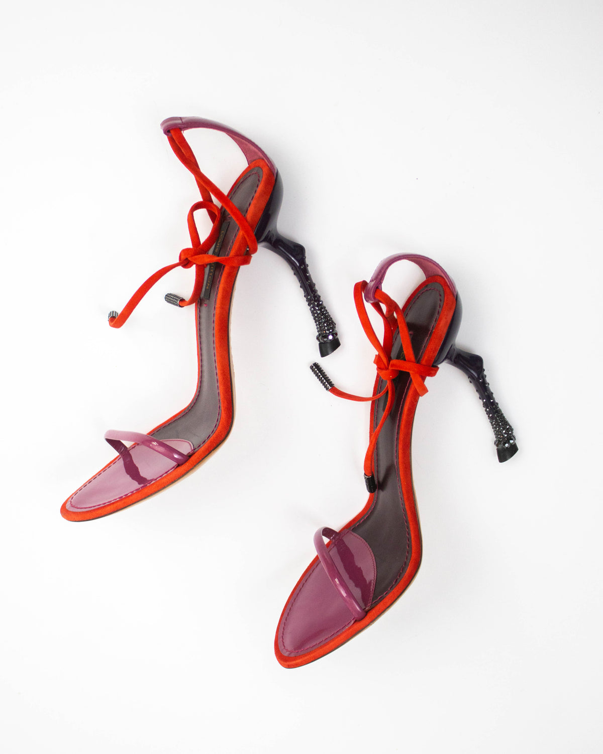 Vintage S/S 2011 Louis Vuitton Hoof Heel Runway Sandals / 37.5 (US 7.5)