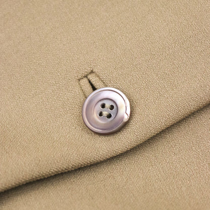 Vintage F/W 1996 Prada Beige Tan Wool Blazer / IT 40 (XS-S)