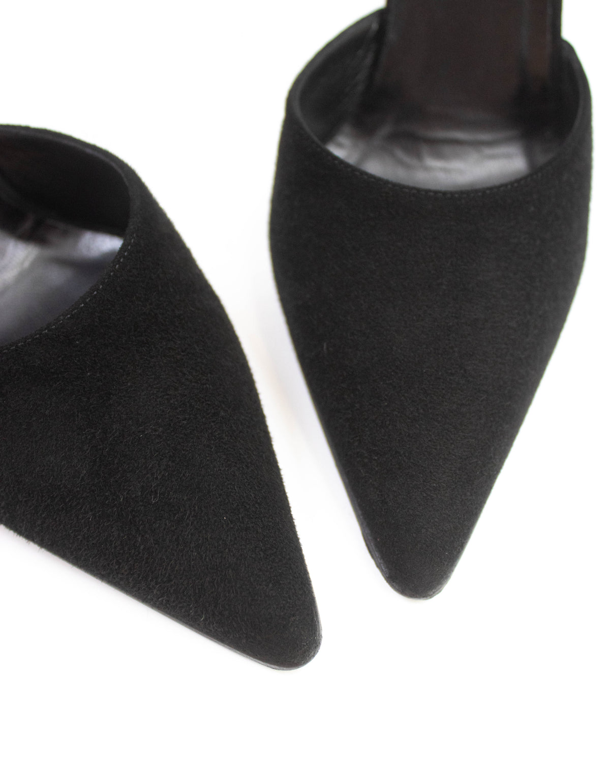 Vintage Gucci by Tom Ford Black Classic Stiletto Mary Jane Pumps / 37 (US 7)