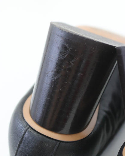 Celine S/S 2015 Phoebe Philo Runway Black Soft Ballerina Block Heels / 36 (US 6)