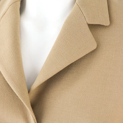 Vintage F/W 1996 Prada Beige Tan Wool Blazer / IT 40 (XS-S)