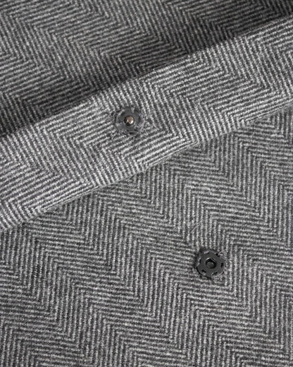 Vintage F/W 1998 Dolce&Gabbana Wool Herringbone Oversized Runway Shawl