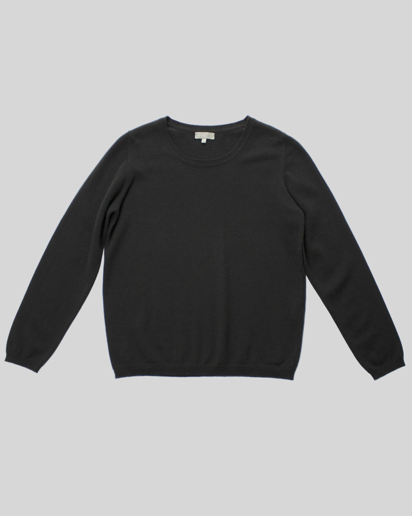 Margaret Howell Gray Charcoal Cashmere Sweater / 8 (S)