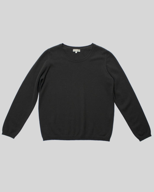 Margaret Howell Gray Charcoal Cashmere Sweater / 8 (S)