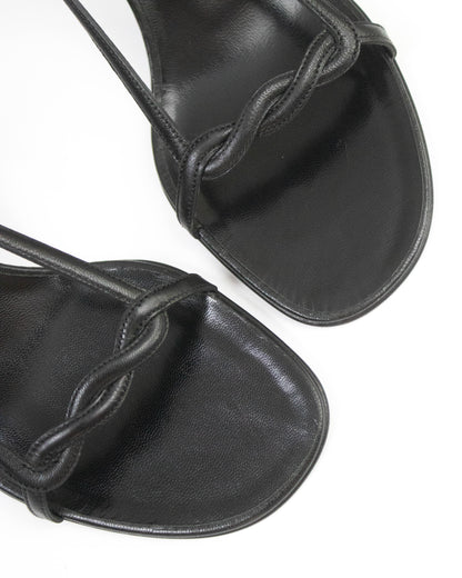 Vintage 1990s Gucci by Tom Ford Black Twisted Heels / 36 (US 6)