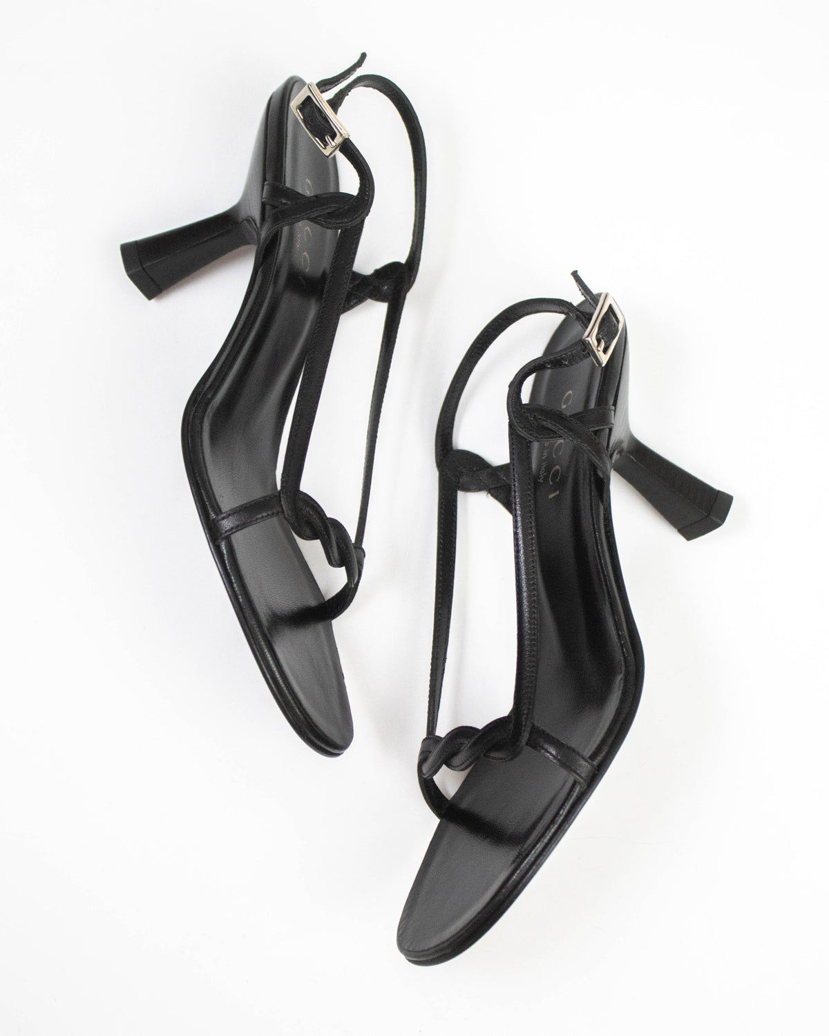 Vintage 1990s Gucci by Tom Ford Black Twisted Heels / 36 (US 6)