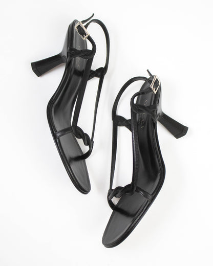 Vintage 1990s Gucci by Tom Ford Black Twisted Heels / 36 (US 6)