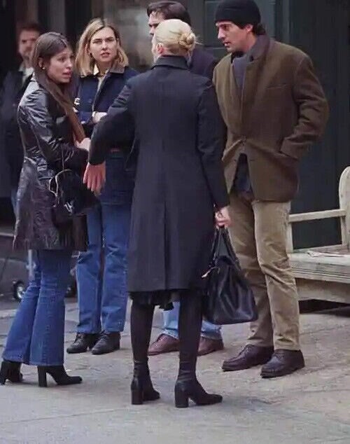 Vintage 1990s Prada Sock Boots As seen on Carolyn Bessette Kennedy / 38 (US 8)