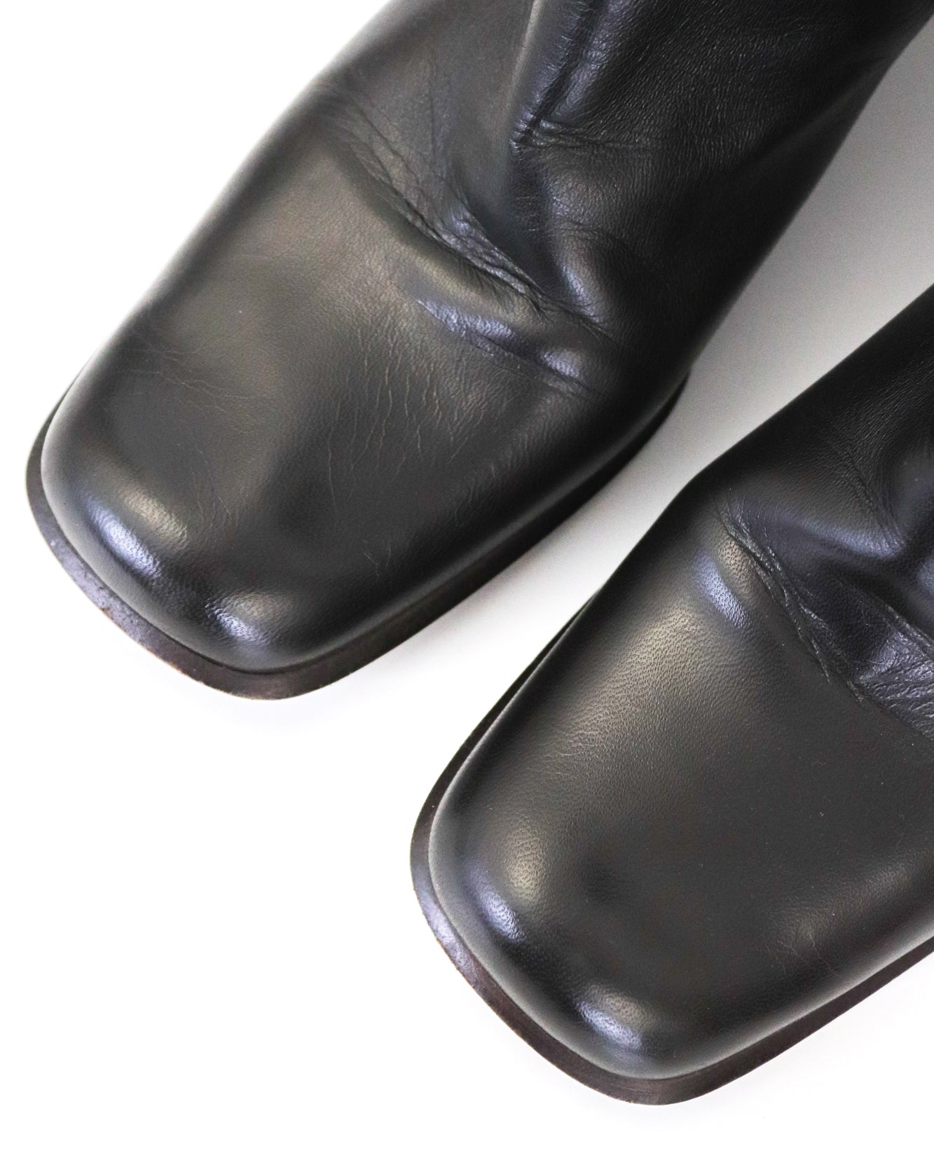 Vintage 1990s Prada Sock Boots As seen on Carolyn Bessette Kennedy / 38 (US 8)