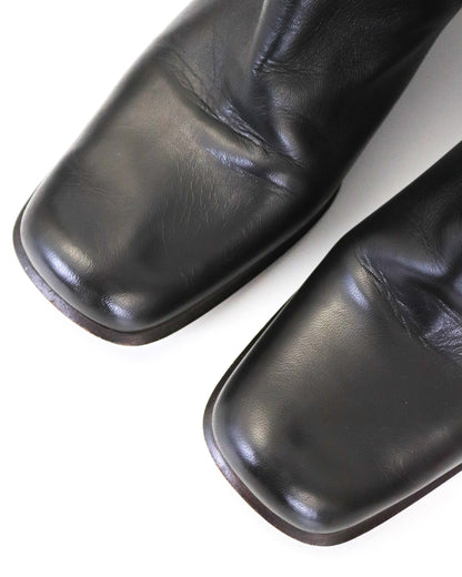 Vintage 1990s Prada Sock Boots As seen on Carolyn Bessette Kennedy / 38 (US 8)