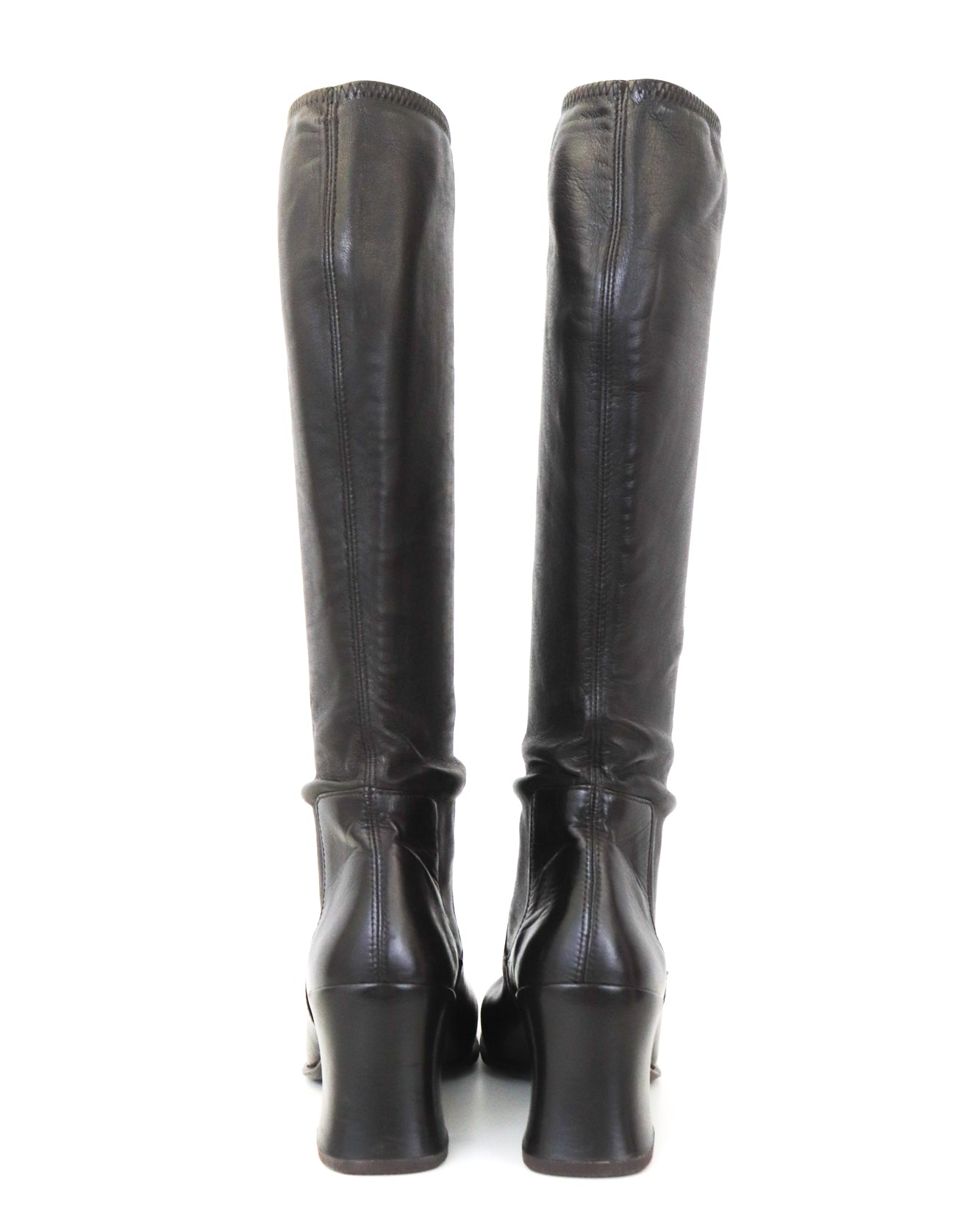 Vintage 1990s Prada Sock Boots As seen on Carolyn Bessette Kennedy / 38 (US 8)