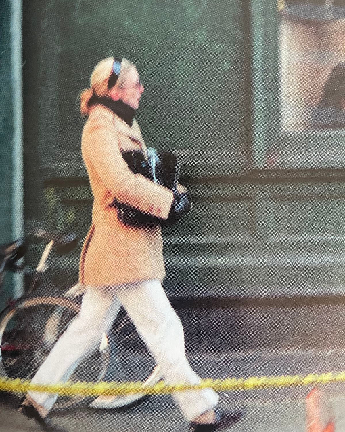 Vintage 1990s Prada Spazzolato Black Patent Leather Shoulder Bag