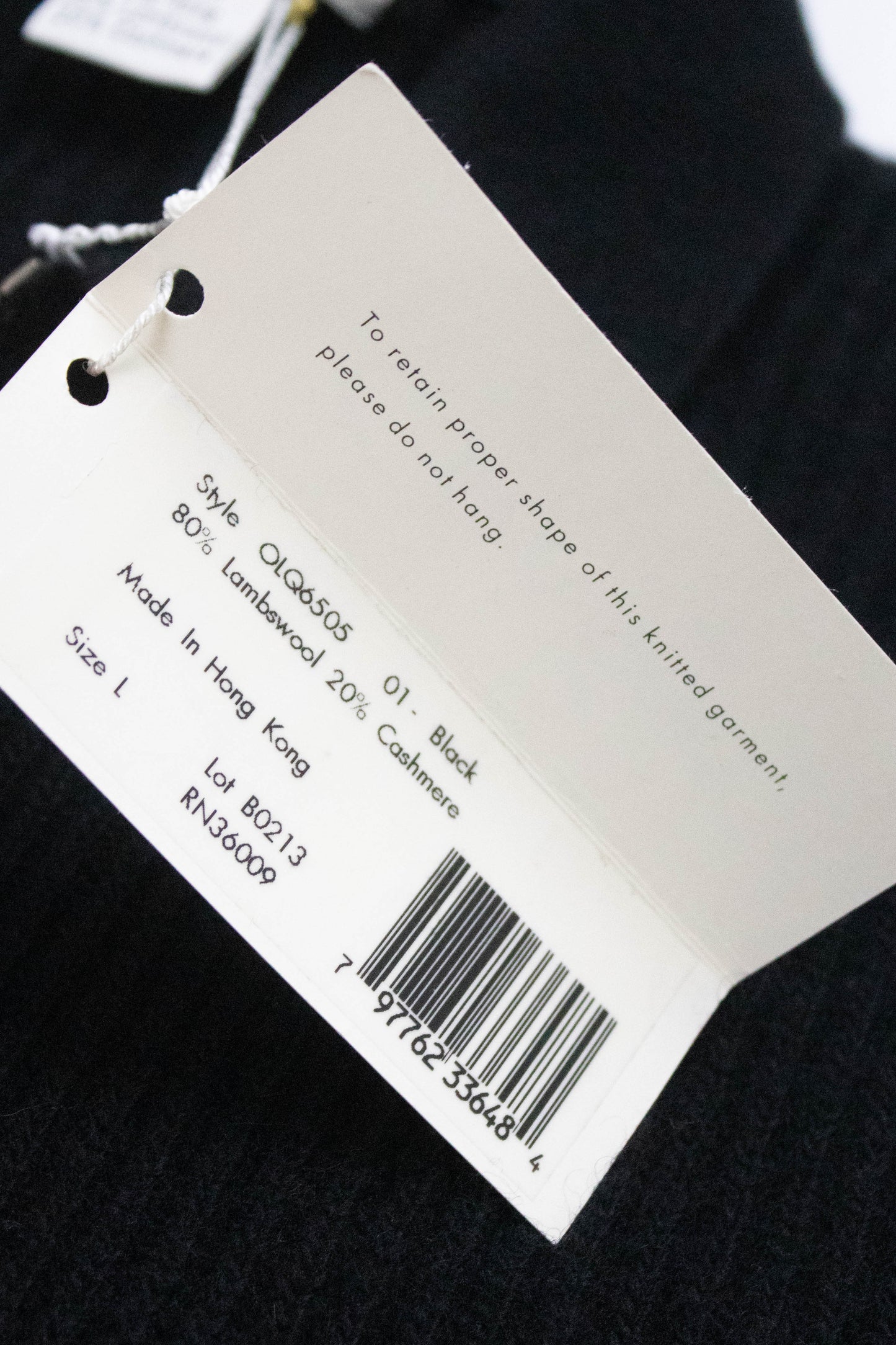 Vintage F/W 1995 Calvin Klein Collection Runway Ribbed Knit Wool Cashmere Blend Cardigan / L