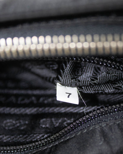 Vintage F/W 1996 Prada Black Nylon Shoulder Bag