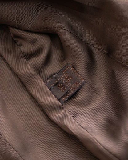 Vintage F/W 1996 Prada U Print Runway Coat / IT 38 (XS)