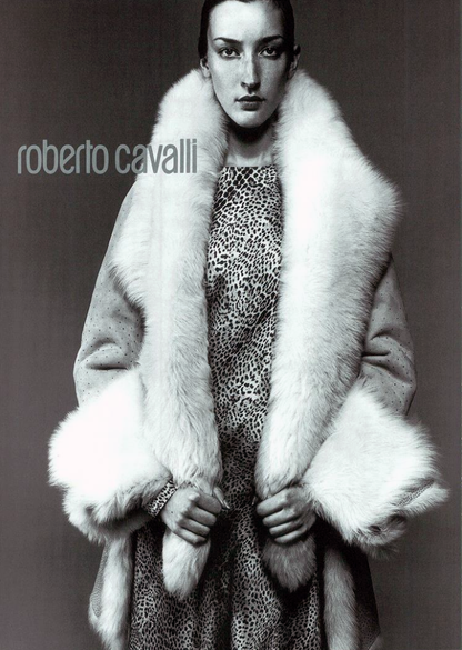 Vintage F/W 1998 Roberto Cavalli Animal Print Pants / XS