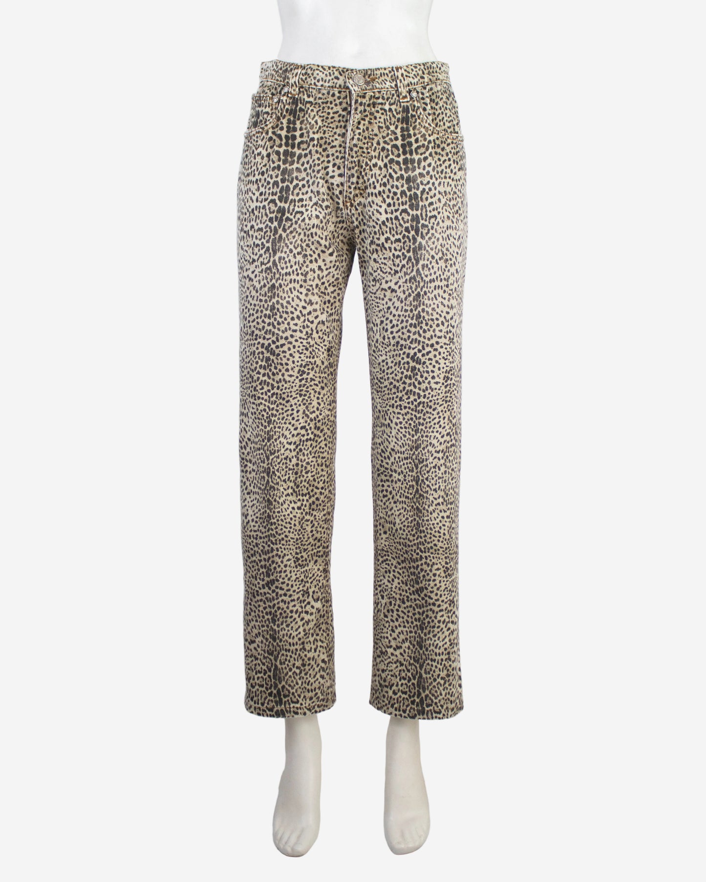 Vintage F/W 1998 Roberto Cavalli Animal Print Pants / XS