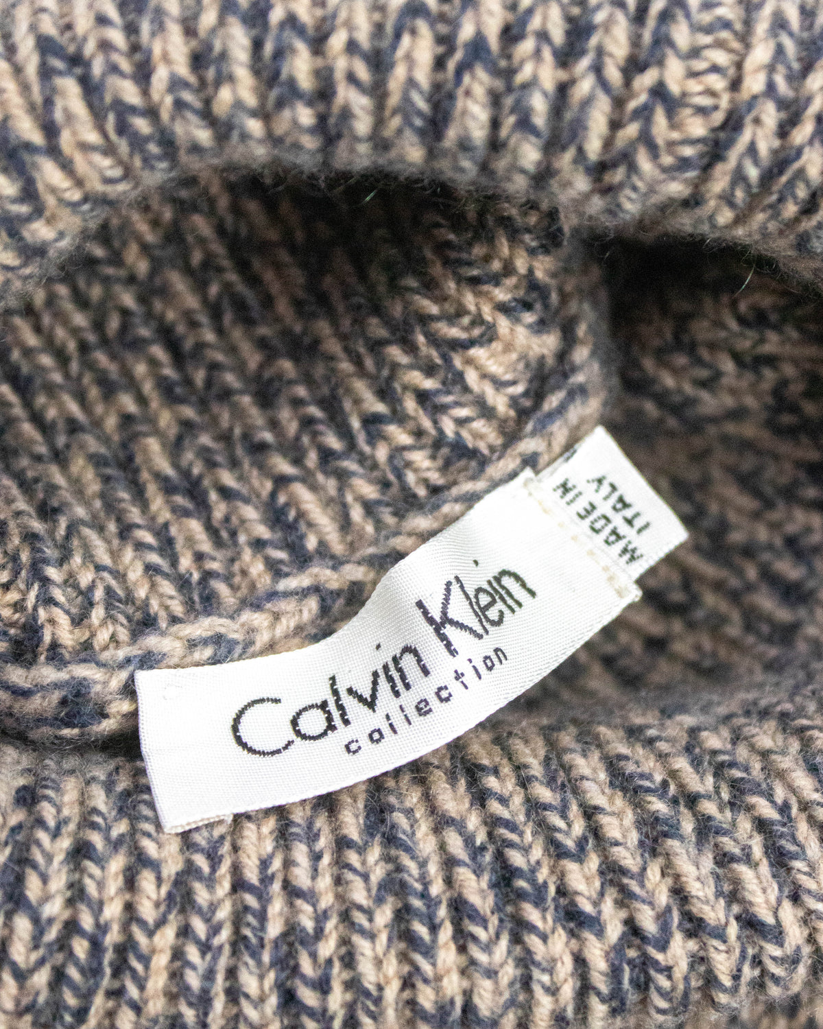 Vintage F/W 2000 Calvin Klein Collection Cashmere Turtleneck Sweater / S-M
