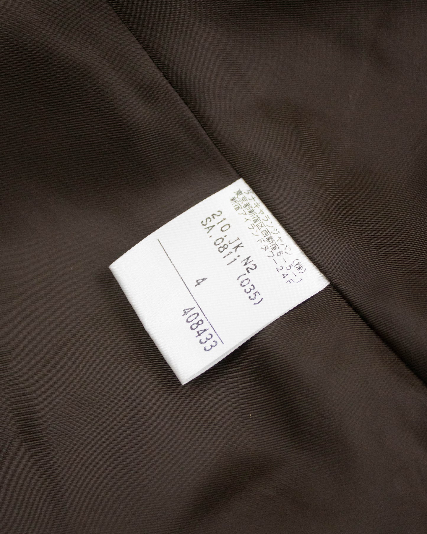 Vintage F/W 2003 DKNY Donna Karan Rabbit Fur Cape Coat / S