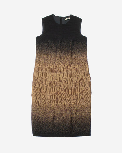 Vintage F/W 2007 Prada Ombré Crinkled Runway Dress / XS-S