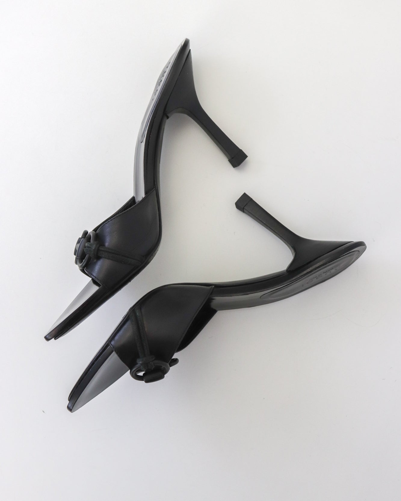 Vintage Gucci by Tom Ford Black Mule Heels Horsebit Detail / 36 (US 6)