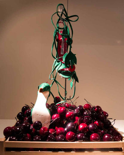 Vintage Manolo Blahnik Ossie/Ivy Floral Applique Ankle Wrap Heels / 38.5 (US 8.5)