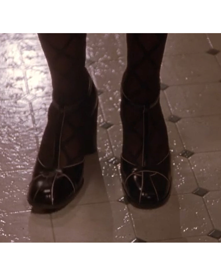Vintage Prada Black T-strap Mary Jane 'Legally Blonde' Heels / 34.5 (US 4.5)