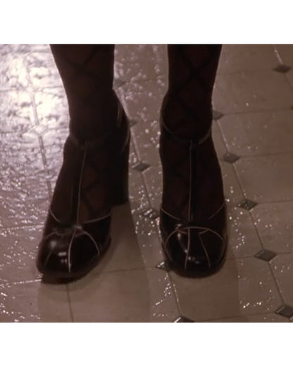Vintage Prada Black T-strap Mary Jane 'Legally Blonde' Heels / 34.5 (US 4.5)