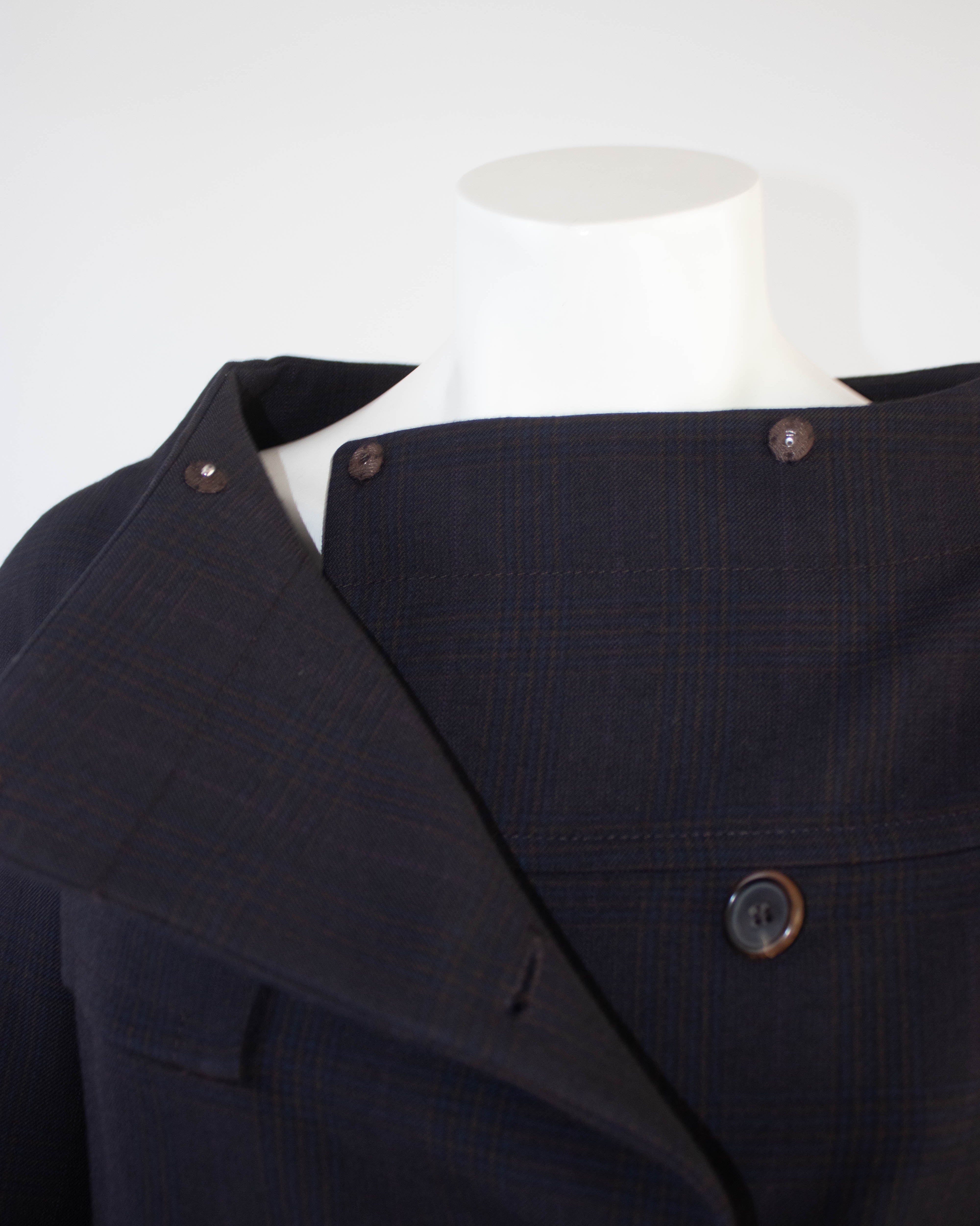 Vintage Prada F/W 2003 Runway Wool Coat As Seen in Sex And The