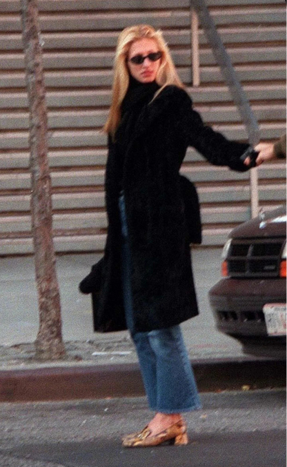 Vintage Prada Snakeskin Python Loafer Heels / 36 (US 6)