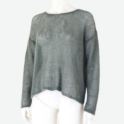 Vintage S/S 1994 Calvin Klein Collection Loose Knit Wool Mohair Sweater