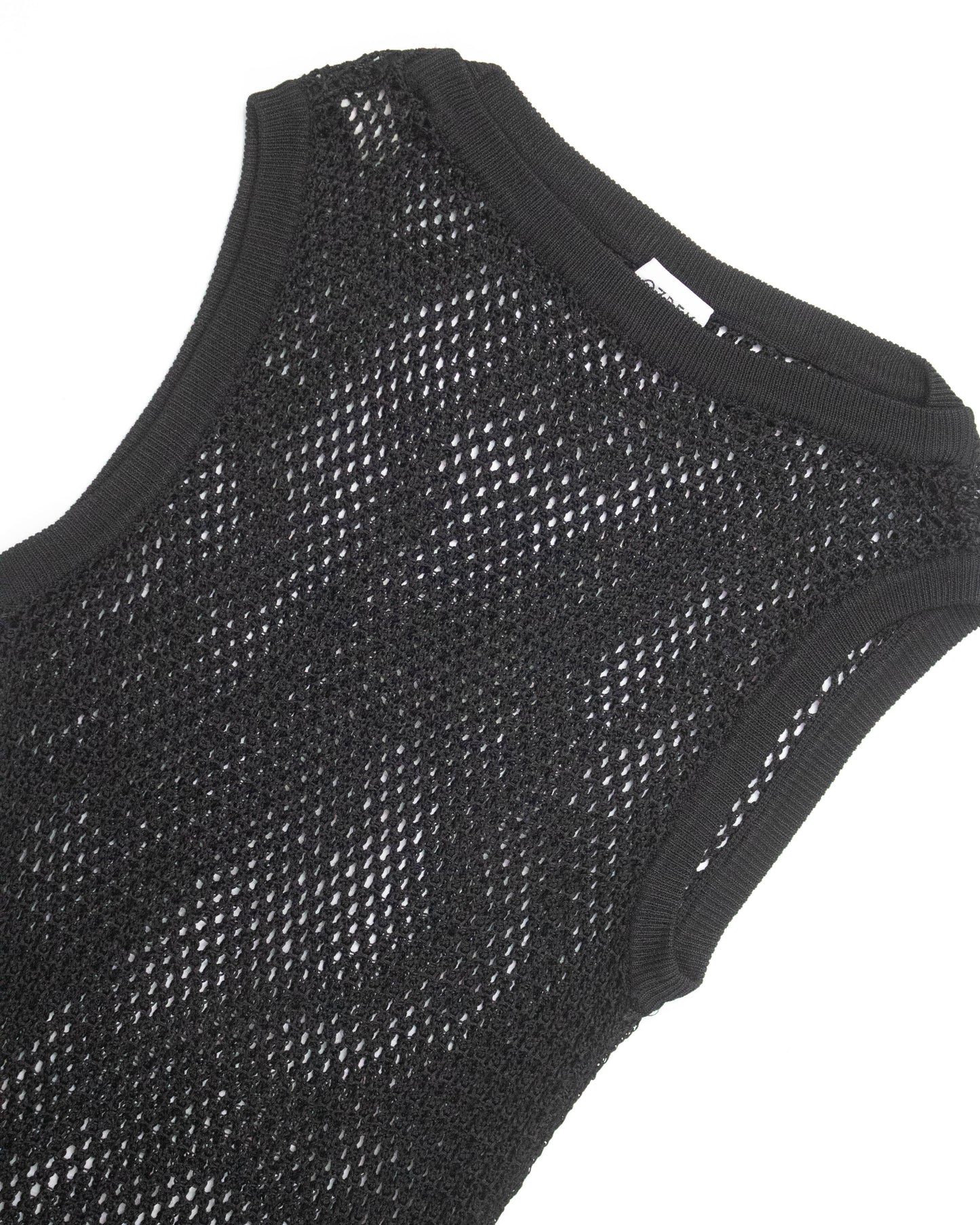 Vintage S/S 1994 Rifat Ozbek Runway Spiky Mesh Mini Dress / S