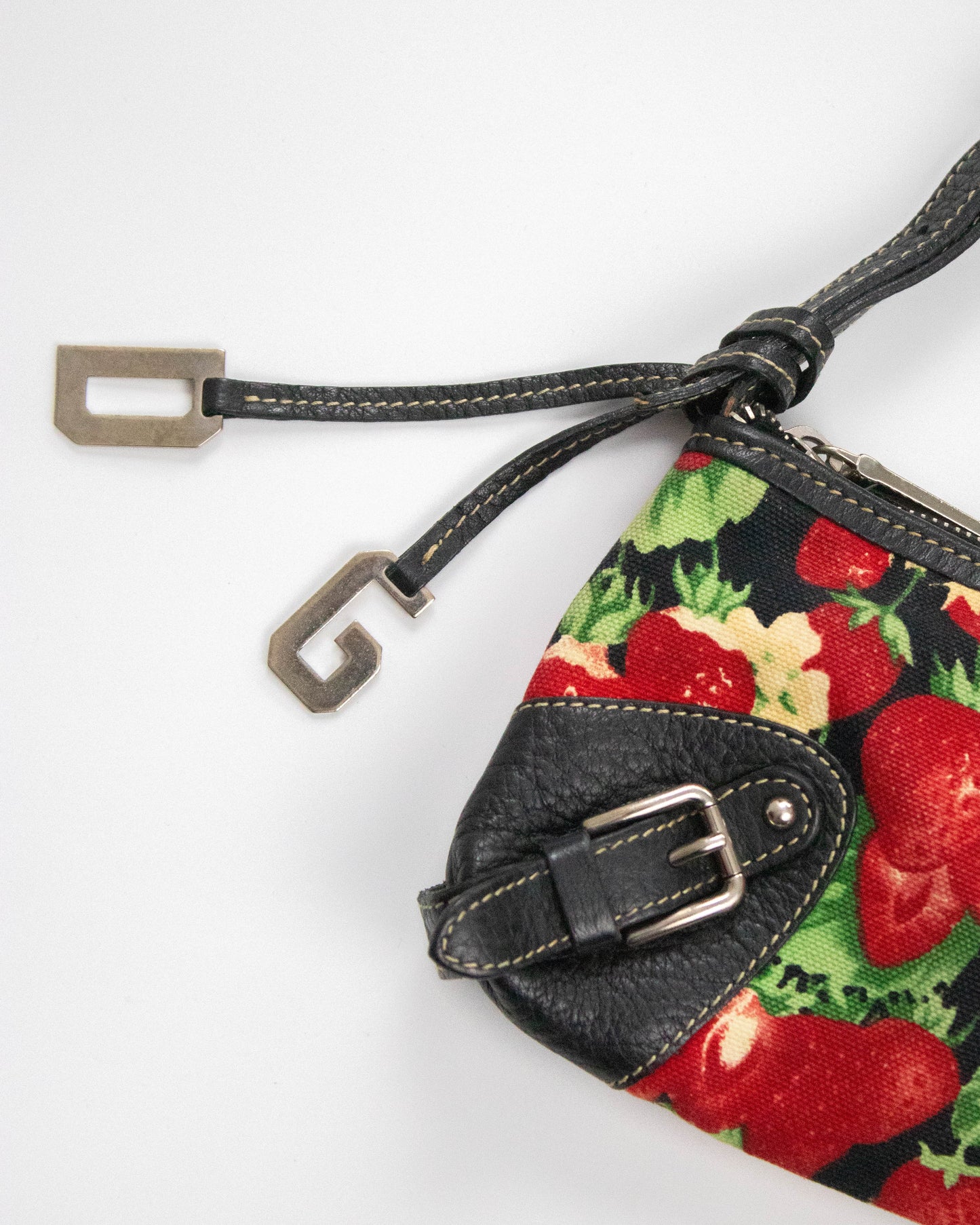 Vintage S/S 2006 Dolce&Gabbana Strawberry Print Mini Handbag