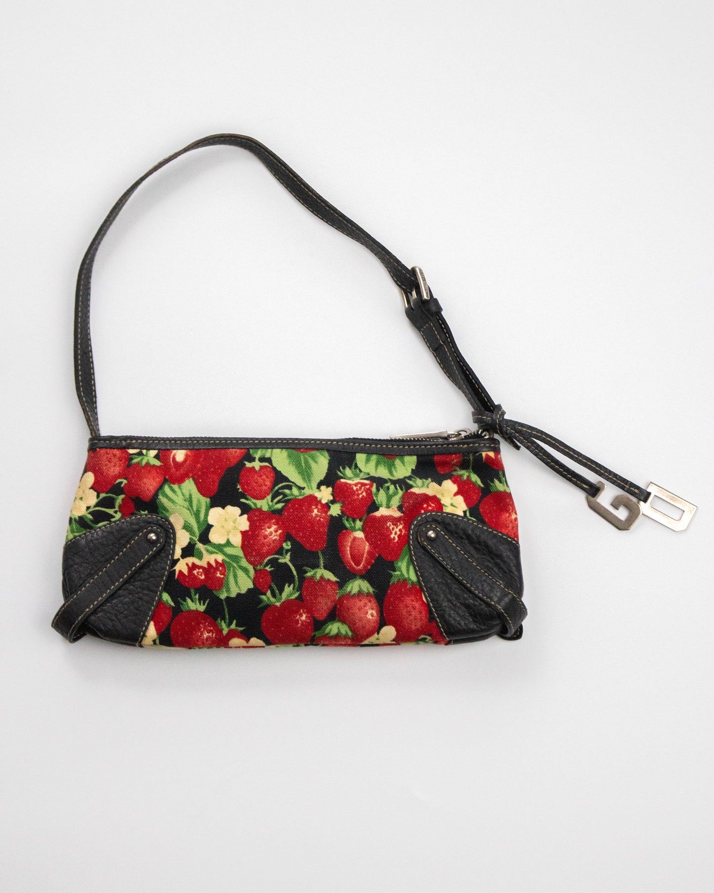 Vintage S/S 2006 Dolce&Gabbana Strawberry Print Mini Handbag