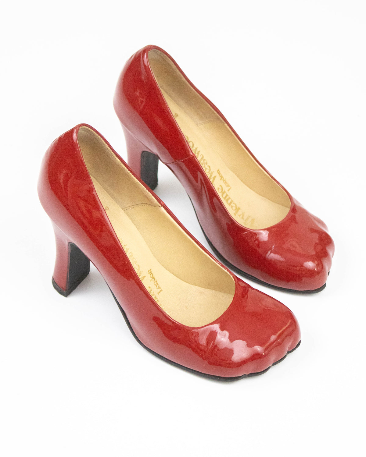 Vintage Vivienne Westwood Red Animal Toe Heels / 36 (US 6)