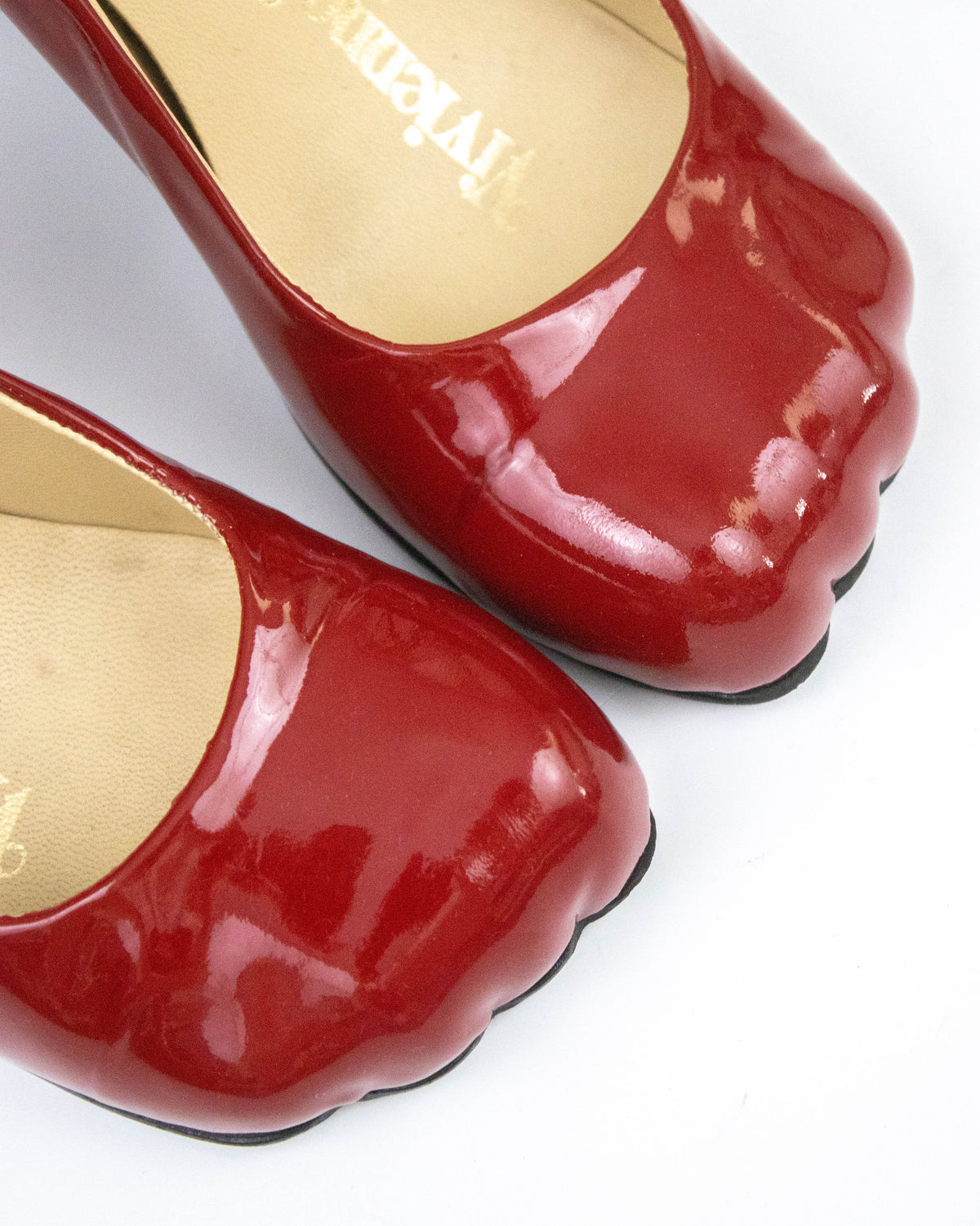 Vintage Vivienne Westwood Red Animal Toe Heels / 36 (US 6)