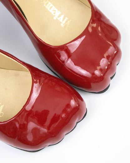 Vintage Vivienne Westwood Red Animal Toe Heels / 36 (US 6)