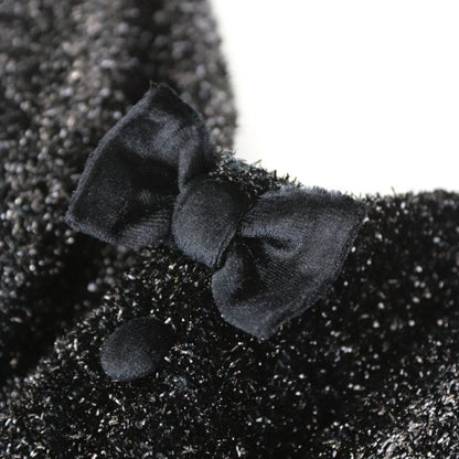 Vintage Ritmo di Perla La Perla Black Velvet Boned Corset Bustier Tuxedo Top / M