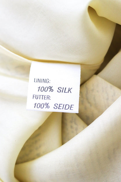 Vintage S/S 1997 Roberto Cavalli Silk Runway Gown Hay Print Long Dress / M