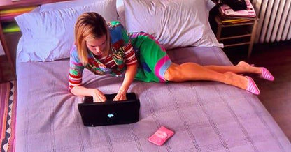 Vintage Manolo Blahnik Suede Sneaker Mules Shoelaces Detail Heels As seen in Sex and The City / 36.5 (US 6.5)