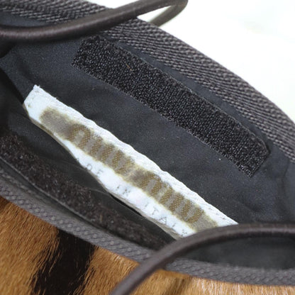 Vintage F/W 1999 Miu Miu Prada Real Fur Mini Crossbody Bag Small Pouch