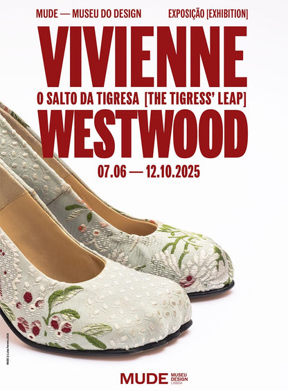 Vintage S/S 2000 Vivienne Westwood Floral Jacquard Animal Toe Mule Heels / 37 (US 7)